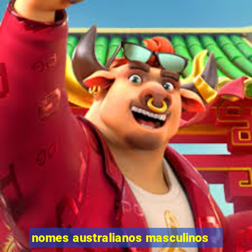 nomes australianos masculinos